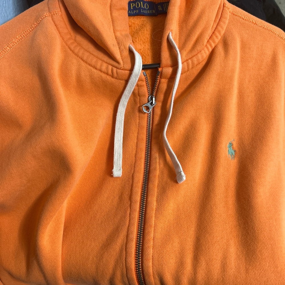 Ralph Lauren Vibrant Orange Hoodie